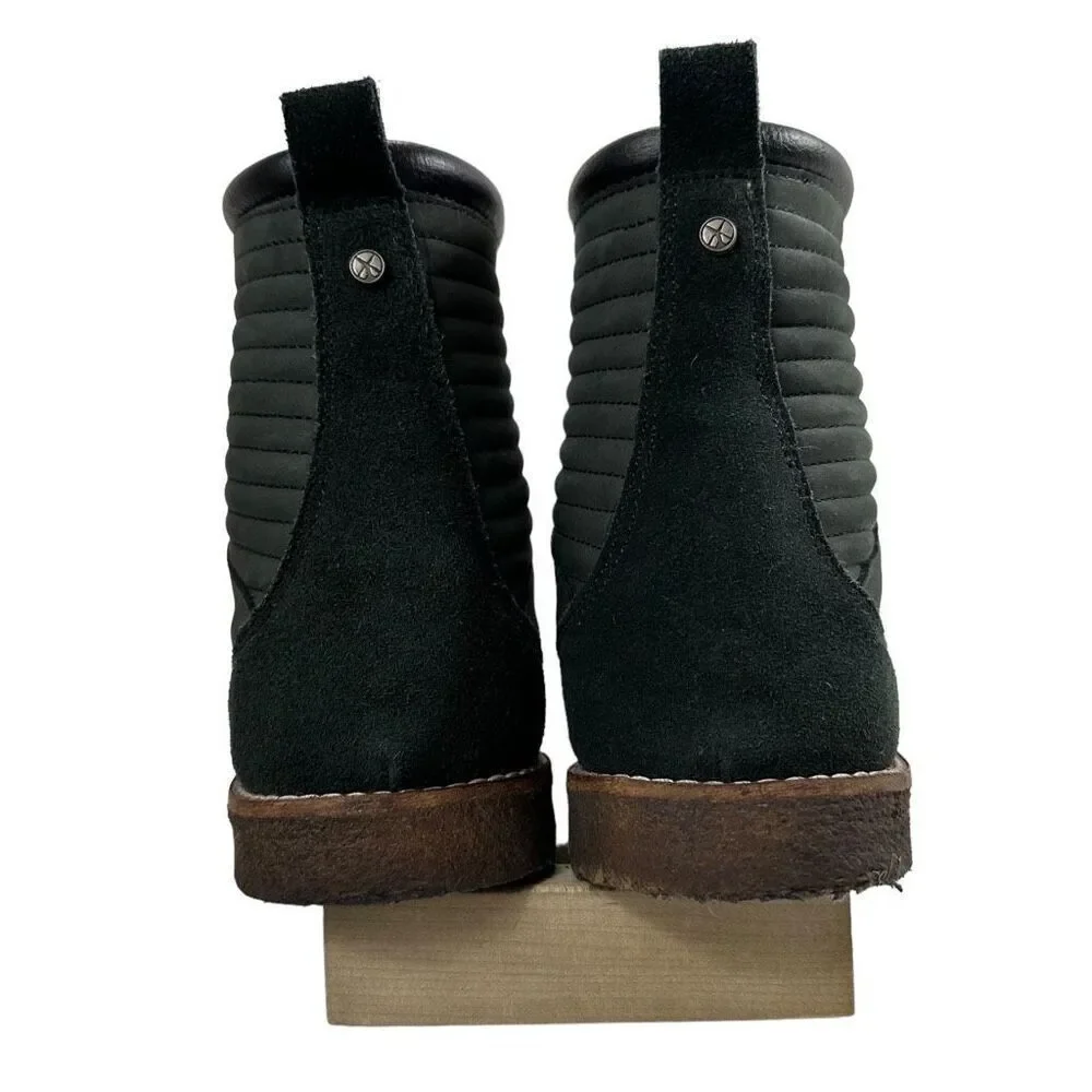 Volta Green Nubuck Suede Leather Boots Men’s Size 9